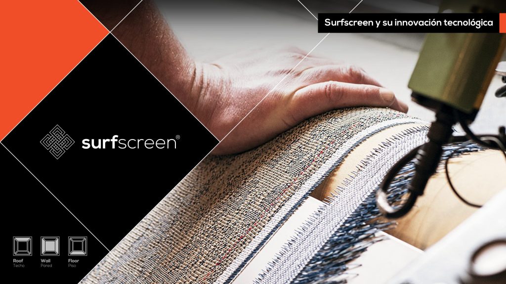 ¿Cuál es la innovación tecnológica que ofrecen los revestimientos de poliéster tejido de Surfscreen?